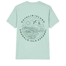 Load image into Gallery viewer, Rathlin Island Short Sleeve T-Shirt - Emerald Isle Apparel