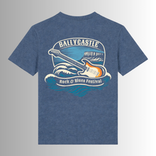 Load image into Gallery viewer, Blues Festival Light Blue T Shirt