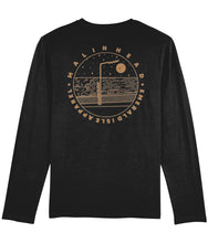 Load image into Gallery viewer, Black Emerald Isle Apparel Shuffler Long Sleeve T-Shirt