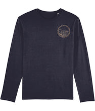 Load image into Gallery viewer, Navy Carrick-A-Rede Shuffler Long Sleeve T-Shirt