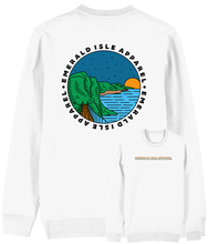 Load image into Gallery viewer, White Emerald Isle Apparel Sweatshirt