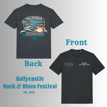 Load image into Gallery viewer, Blues Festival Grey T Shirt
