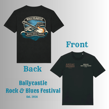 Load image into Gallery viewer, Blues Festival Black T Shirt
