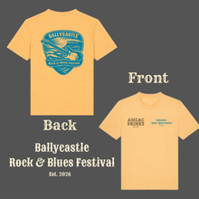 Load image into Gallery viewer, Blues Festival Orange T Shirt

