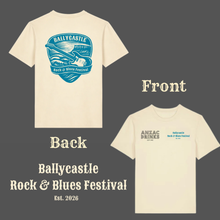 Load image into Gallery viewer, Blues Festival Cream T-Shirt
