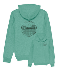 Load image into Gallery viewer, Heather Green Bushmills Pullover Pouch Hoodie
