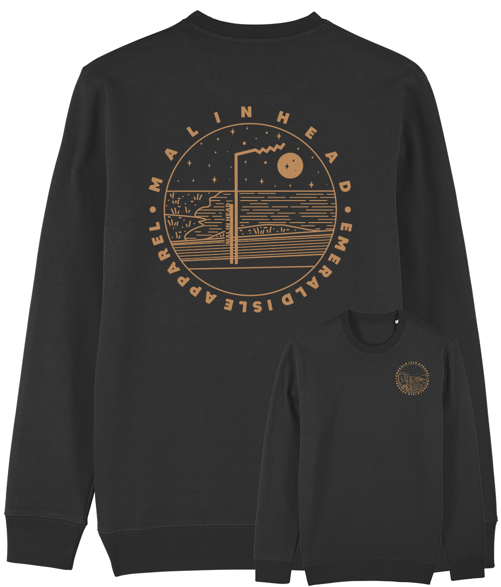 Black Malin Head Sweatshirt