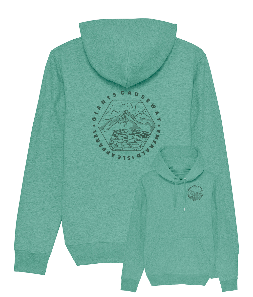 Heather green hoodie best sale