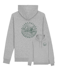 Load image into Gallery viewer, Grey Silent Valley Pullover Side Pocket Hoodie
