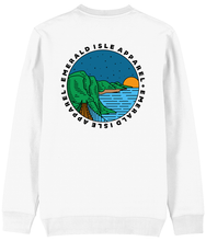 Load image into Gallery viewer, White Emerald Isle Apparel Sweatshirt
