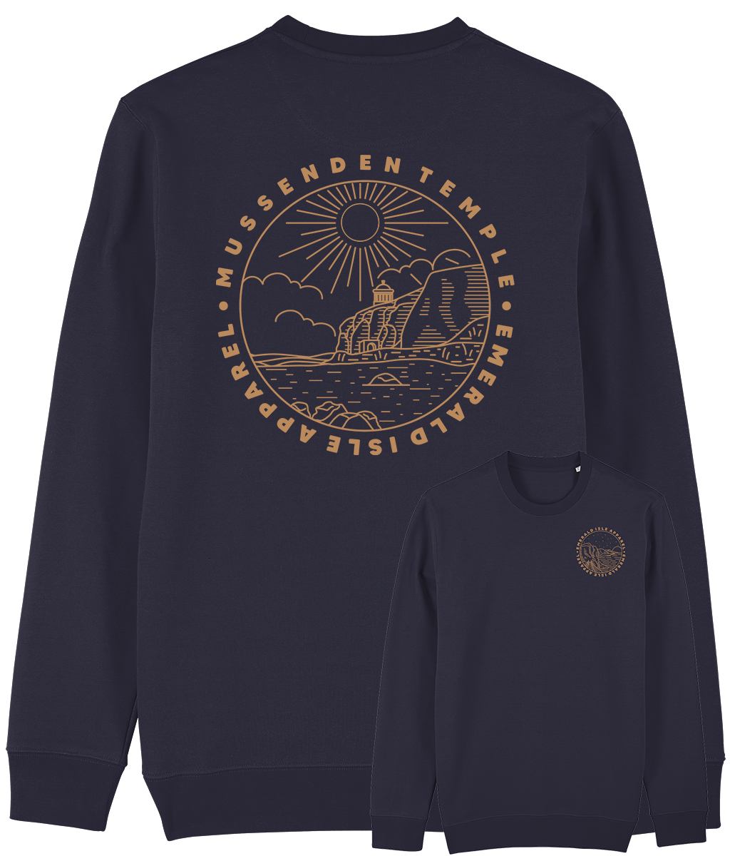Navy Mussenden Temple Sweatshirt