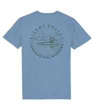 Load image into Gallery viewer, Heather Blue Silent Valley Unisex T-Shirt

