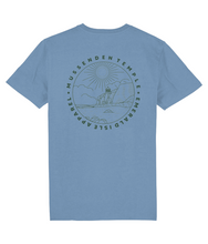 Load image into Gallery viewer, Heather Blue Mussenden Temple Unisex T-Shirt
