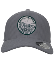 Load image into Gallery viewer, Grey Emerald Isle Apparel Hybrid Cap
