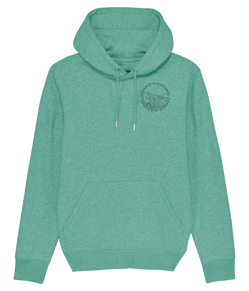 Heather Green Giants Causeway Pullover Pouch Hoodie