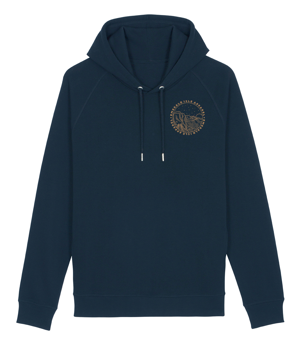 Navy Pullover Side Pocket Hoodie
