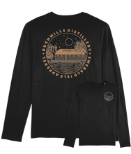 Load image into Gallery viewer, Black Bushmills Shuffler Long Sleeve T-Shirt
